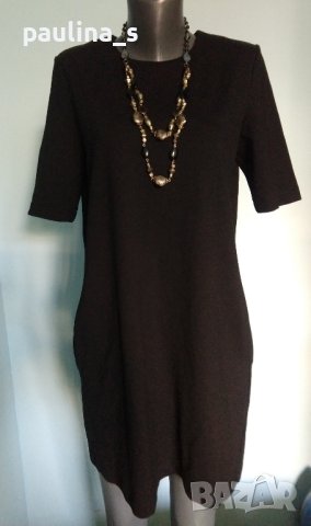 Маркова рокля тип туника с джобове "H&M" basic / голям размер , снимка 2 - Рокли - 42414161