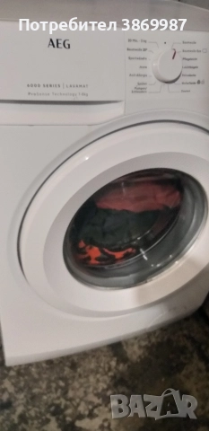 пералня AEG 6000series, снимка 4 - Перални - 52846097