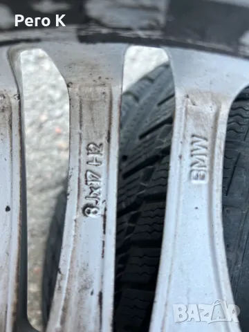 4 бр.ОРИГИНАЛНИ ДЖАНТИ ЗА БМВ  R17 ET 47, снимка 6 - Гуми и джанти - 49944332