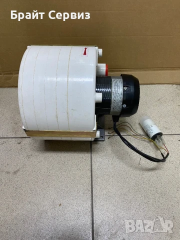 Ел двигател с турбина