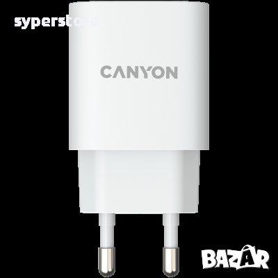 Зарядно за телефон, адаптер CANYON H-18-01, 1xUSB SS30214