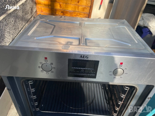 Фурна за вграждане AEG, снимка 4 - Печки, фурни - 53839758