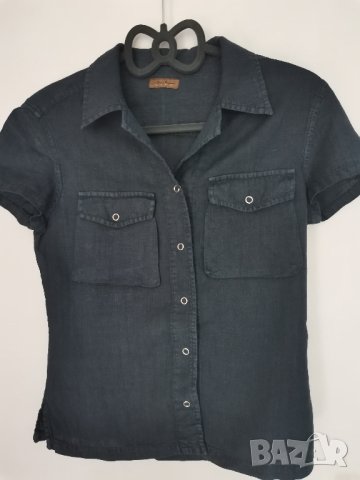 Ленена риза с къс ръкав , снимка 1