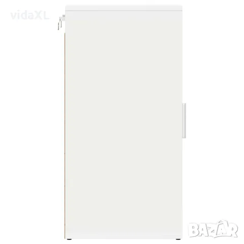 vidaXL Шкаф за обувки, бял, 32x35x70 см, инженерно дърво, снимка 8 - Шкафове - 56147868