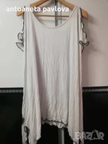 Туника с цветя от дантела , снимка 2 - Туники - 38931655