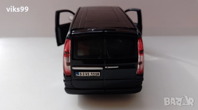 Bburago - Mercedes-Benz Vito - Мащаб 1:32, снимка 4 - Колекции - 52364499