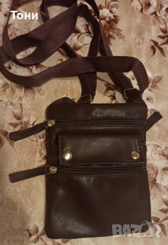 Нова Кожена Мъжка Чанта , снимка 2 - Чанти - 52366838