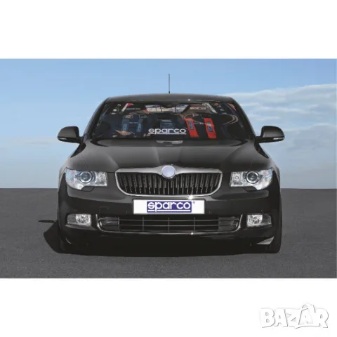 Сенник за предно стъкло Sparco - 130 x 70 см, снимка 2 - Аксесоари и консумативи - 55860166