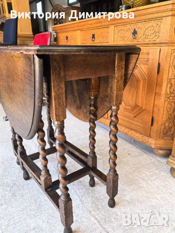 Английска туист Маса , снимка 3 - Маси - 49610973