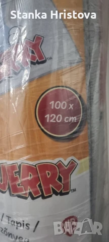 Мокетно килимче за детска стая Tom I Jerry. 