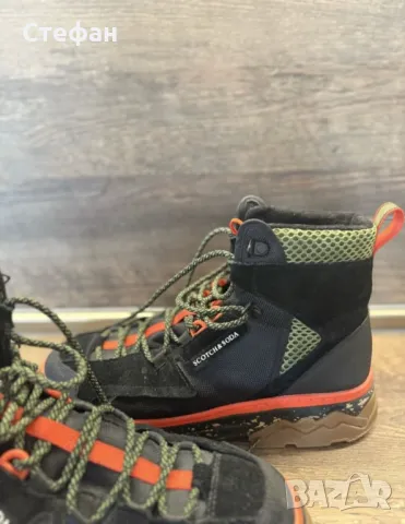 Боти Scotch & Soda от текстил и велур 43-44, снимка 4 - Мъжки боти - 48713568