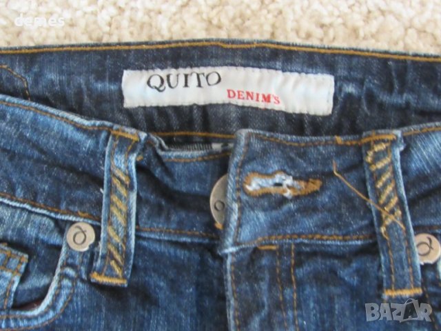 Дънки за момиче размер 28/32 с ефекти, снимка 7 - Детски панталони и дънки - 51231194