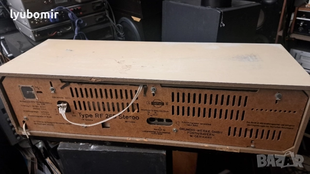 Бял Грундиг., снимка 2 - Ресийвъри, усилватели, смесителни пултове - 51999142