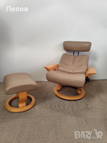 Релакс кресло Ekornes Stressless, снимка 11 - Дивани и мека мебел - 52435023