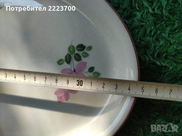 Ретро плата- комплект от два броя , снимка 6 - Чинии - 42225846