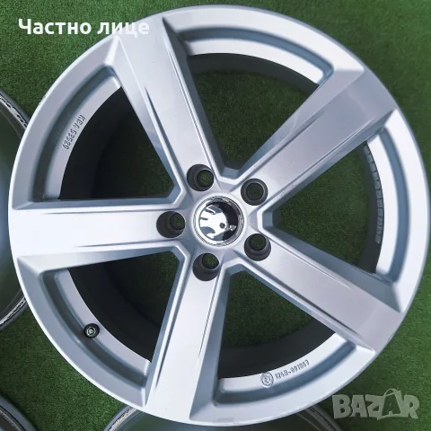 Продавам 4бр 18-ки джанти за Шкода Октавия,Карок, Кодиак , снимка 3 - Гуми и джанти - 55805018