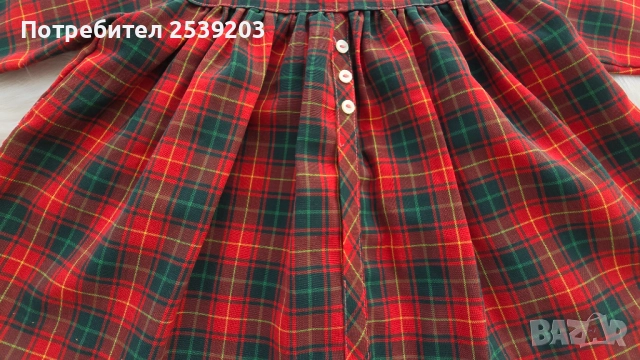 Коледна рокля 3-6 месеца, снимка 8 - Бебешки рокли - 52453712