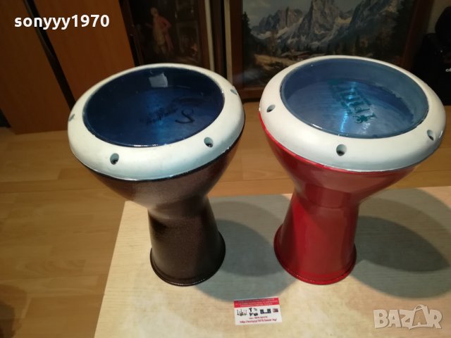 ГОЛЯМИ ТАРАМБУКИ ОТ СИРИЯ 41Х26СМ 1902222012, снимка 4 - Ударни инструменти - 35848099