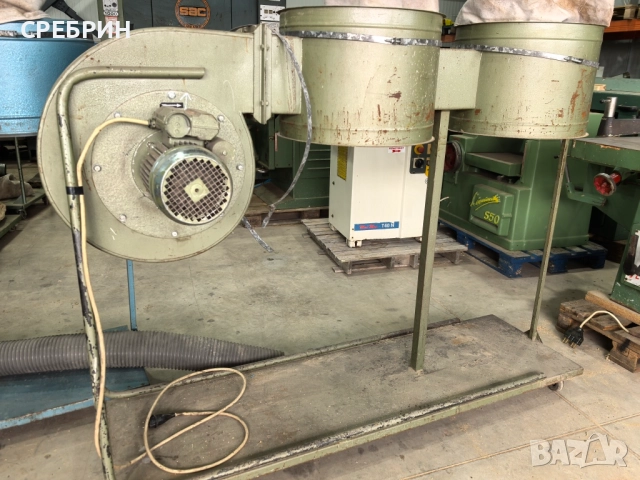 Аспирация с два чувала 2.2.кв монофазна 3500 кубика, снимка 4 - Други машини и части - 52133338