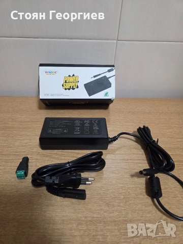 AC/DC адаптер E-Crossstu TPO6-240270W. Модел: TPO6-240270W Вход: 100-240V~1.5A Макс 