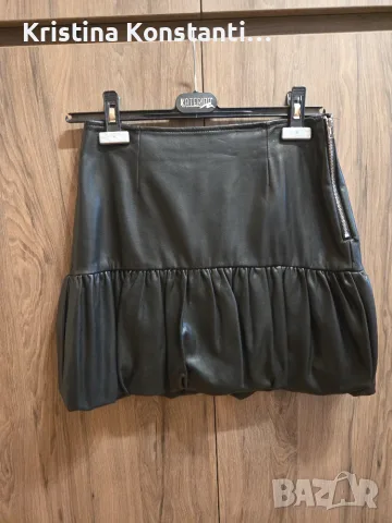 Кожена пола Bershka