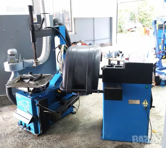 Продава Комплект Машини за Гуми WOLFE - Баланс W-520 + Демонтаж W-2022!!!, снимка 5 - Други машини и части - 55904602
