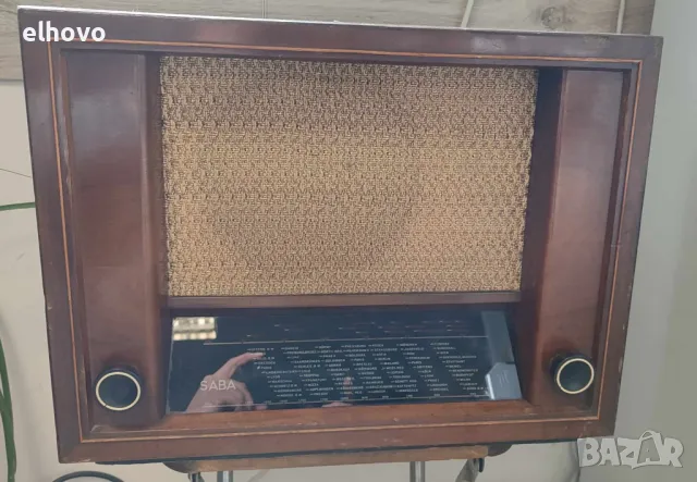 Старо лампово радио Saba 355H