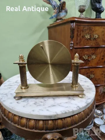 Рядък антикварен колекционерски немски настолен часовник Schatz , снимка 8 - Антикварни и старинни предмети - 49464868