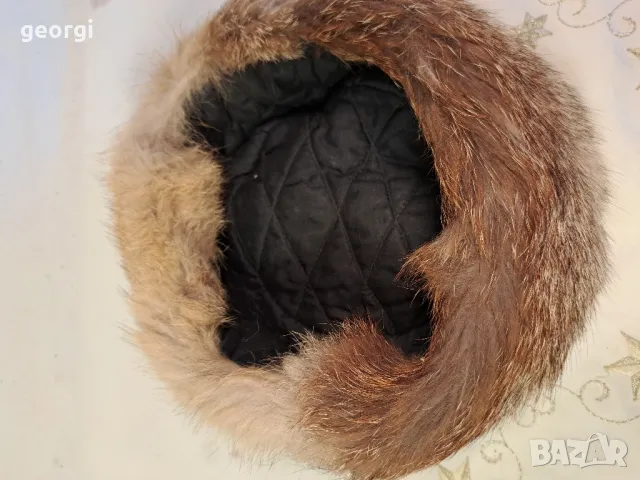 шапка от лисица 25/4, снимка 5 - Шапки - 50295151