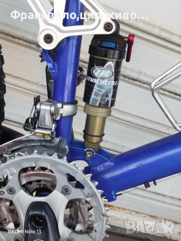 26 цола алуминиев велосипед колело, хидравлични спирачки, 27 скорости Shimano deore xt , снимка 7 - Велосипеди - 51645890