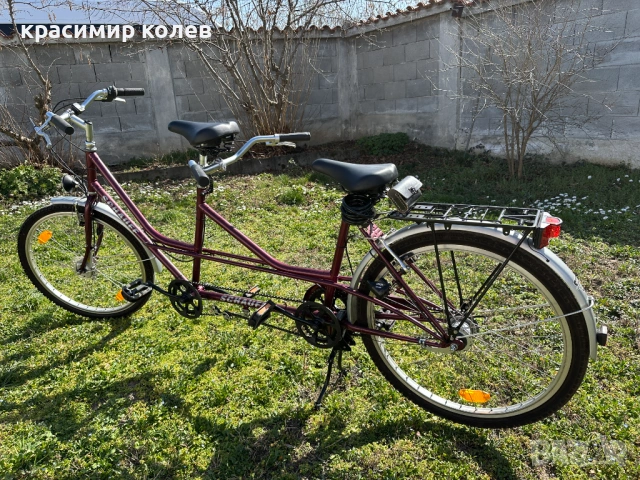 немски тандем велосипед "Schauff Rothenburg", снимка 10 - Велосипеди - 53839268