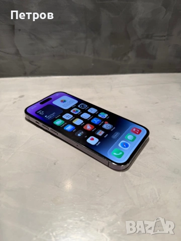 КАТО ЧИСТО НОВ Iphone 14 Pro Purple, снимка 8 - Apple iPhone - 53447197
