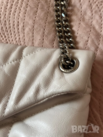 YSL естествена кожа чанта, снимка 7 - Чанти - 52374847