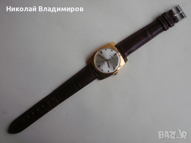 Восток Wostok мъжки ръчен руски позлатен часовник, снимка 6 - Мъжки - 52005851