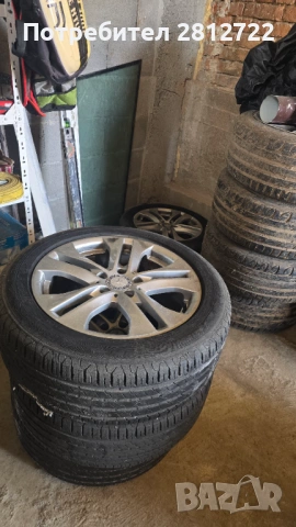 Djanti za mercedes s gumi , снимка 2 - Гуми и джанти - 53737357