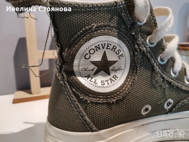 Converse дамски високи кецове , снимка 2 - Кецове - 47976981
