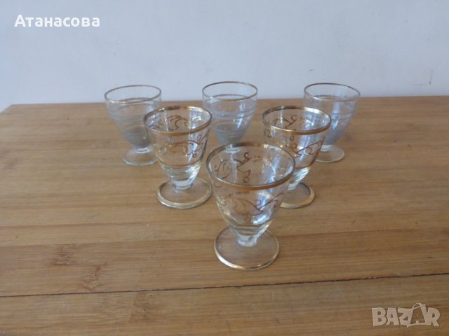 Стъклен сервиз за ракия 1940 г, снимка 9 - Сервизи - 41005064