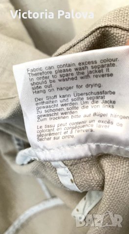 Лятно яке EQUATOR лен и памук, снимка 7 - Якета - 40458210