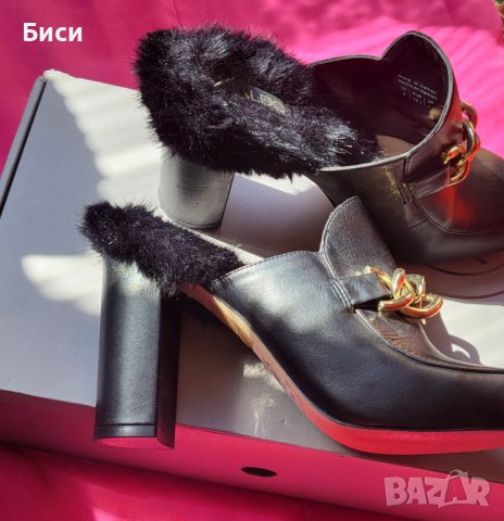 Маркови пролетни/есенни чехли Aldo,естествена кожа, снимка 10 - Дамски обувки на ток - 40117977
