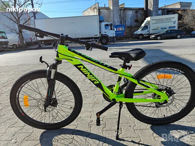 Промо велосипед 24" Passati NINJA жълт, снимка 9 - Велосипеди - 56254092