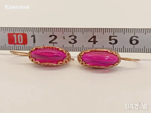 Руско злато. Обеци. , снимка 5 - Обеци - 55960907