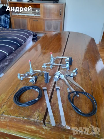 Стар комплект спирачки за велосипед,колело, снимка 2 - Други ценни предмети - 50910483