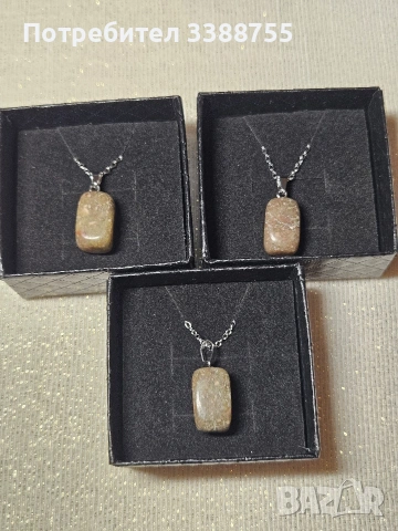 Ръчно изрботени сребърни колиета с естествени камъни, снимка 8 - Колиета, медальони, синджири - 53644827