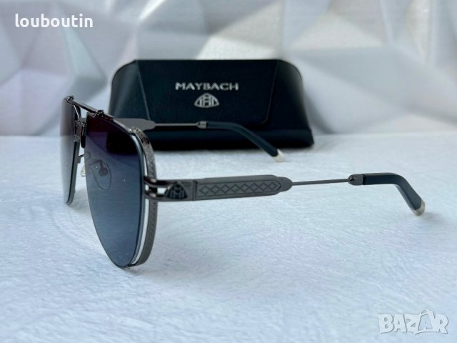 Maybach 2024 мъжки слънчеви очила маска 2 цвята, снимка 8 - Слънчеви и диоптрични очила - 44500440