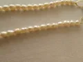 Бяла естествена сладководна перлена огърлица - класически, снимка 2