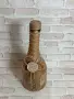 Декоративна бутилка – техника декупаж, ръчна изработка и картичка, снимка 2