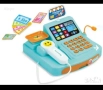Детски електрически касов апарат с звук и светлина зелен в кутия 20039, снимка 1