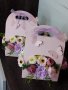 Разкошна розова кошница със тринайсет нежни сапунени цветя страхотен подарък , снимка 9