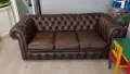 КАТО НОВ! Диван честърфийлд chesterfield оригинален , снимка 2