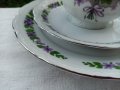 * Mitterteich Bavaria * - старинен сервиз теменужки, снимка 15